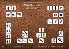 . Imitation cuir