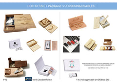 Coffrets personnalisables / Packaging /  Accessoires /