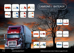 . Camions / Avions / Trains / Bateaux /   Véhicules divers