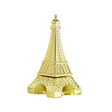 Clé usb Tour Eiffel 3D acier doré / Argenté
