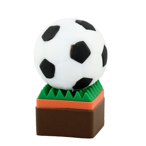 Clé usb Ballon de Football sur gazon