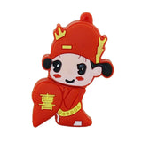 Clé usb Personnages asiatiques coeur