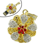 Clé usb Fleur luxe