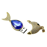 Clé usb Poisson luxe couleur