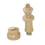Clé usb Pièce d'Echec blanc