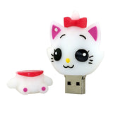 Clé usb Chaton blanc