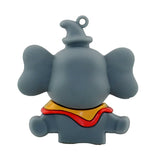Clé usb Éléphant gris / rose