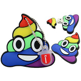 Clé usb Emoji multicolore