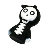 Clé usb Squelette  noir et rouge