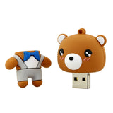 Clé usb Nounours à bretelles
