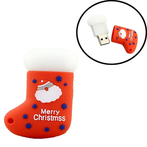 Clé usb Chaussettes de Noël