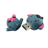 Clé usb Éléphant gris