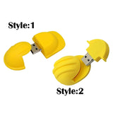 Clé usb Casque jaune de chantier