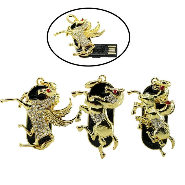 Clé usb Cheval luxe