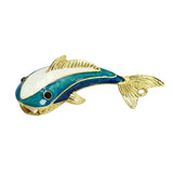 Clé usb Poisson acier bleu / rose