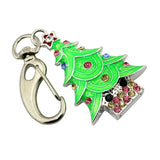 Clé usb Sapin de Noël acier vert