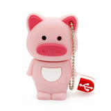 Clé usb Cochon rose