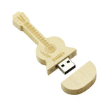 Clé usb guitare bois