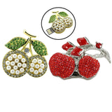 Clé usb Cerise strass