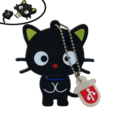 Clé usb Chaton noir