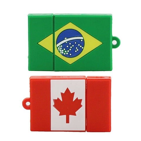 Clé usb Drapeau Brésil - Canada