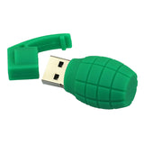 Clé usb Grenade silicone couleur