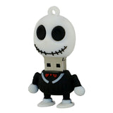 Clé usb Squelette citrouille