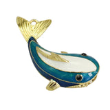 Clé usb Poisson acier bleu / rose