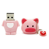 Clé usb Cochon rose