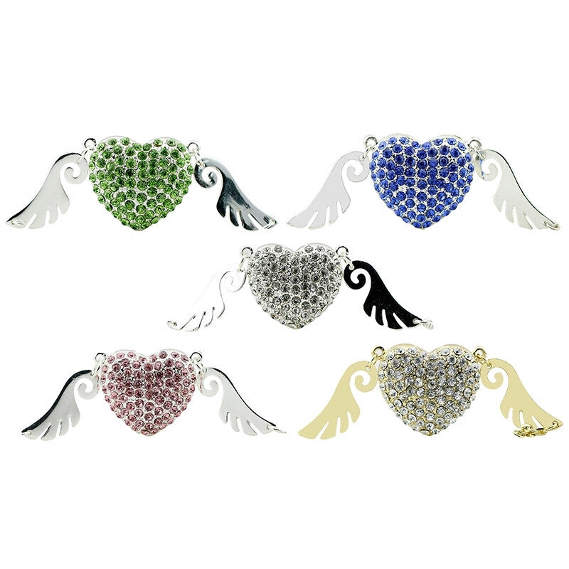 Clé usb Coeur ailés