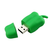 Clé usb Poivron vert