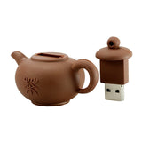Clé usb Théière Chinoise brune