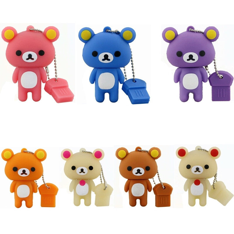 Clé usb Oursons  de couleurs