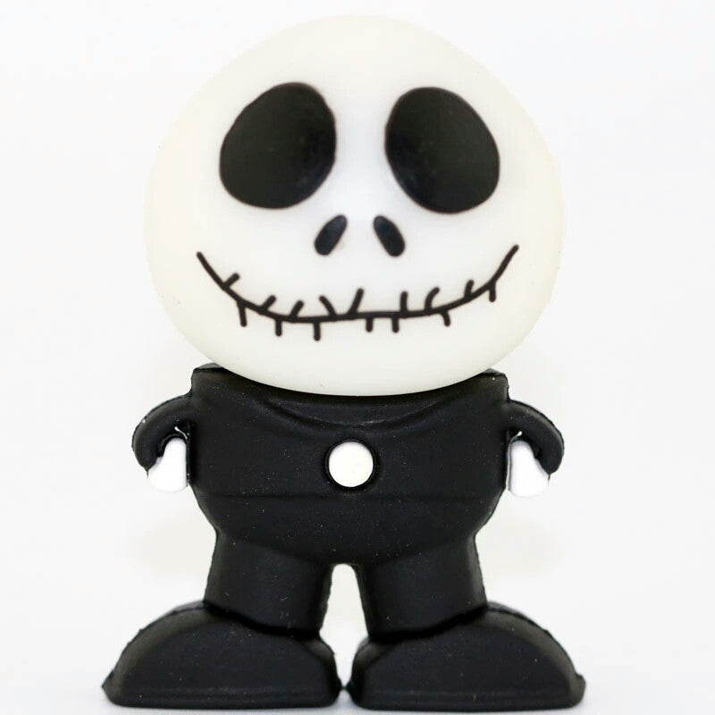 Clé usb Squelette noir et blanc