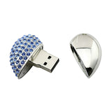 Clé usb Coeur métal couleur