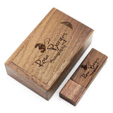 Clé usb classique personnalisable bois  CPB06