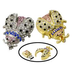 Clé usb Coccinelles strass