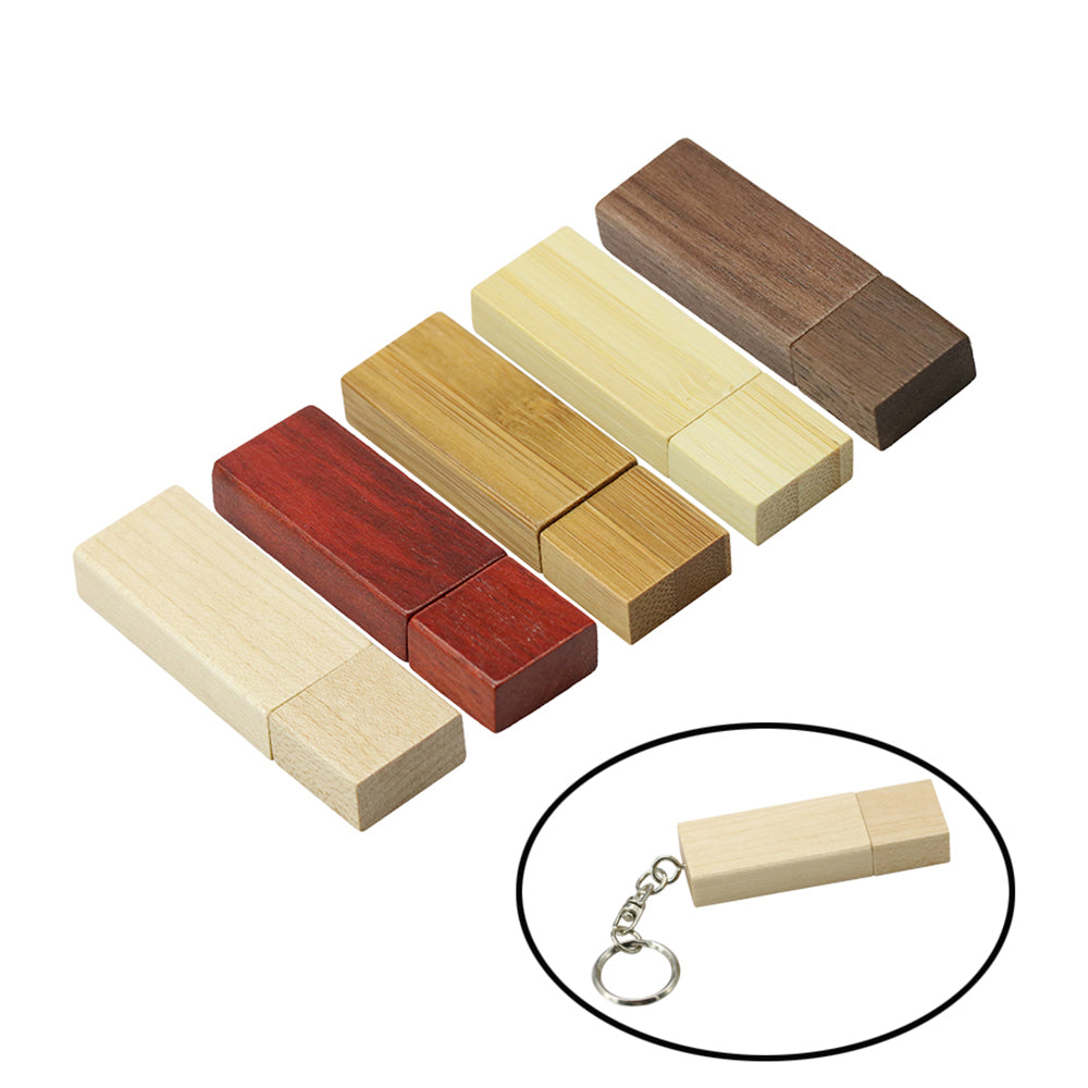 Clé usb classique personnalisable bois  CPB06