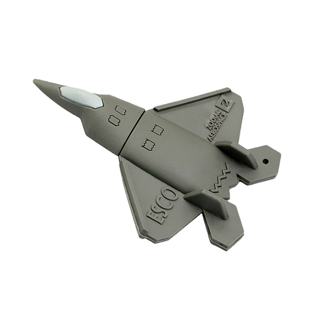 Clé usb Avion de chasse gris