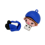 Clé usb garçon et son chien