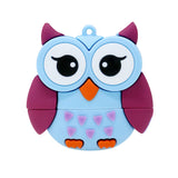 Clé usb Chouette bleue