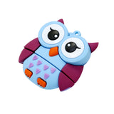 Clé usb Chouette bleue
