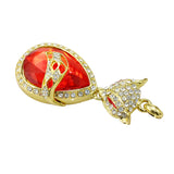 Clé usb Renard acier strass