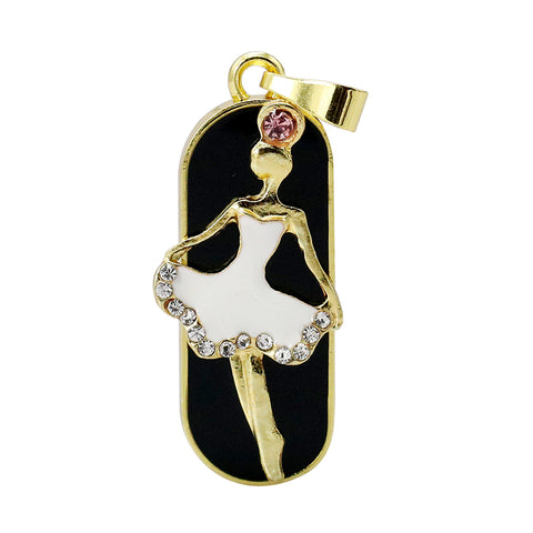 Clé usb Femme en jupe blanche luxe