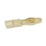 Clé usb Labyrinthe acier  rose / or