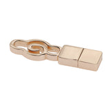 Clé usb Labyrinthe acier  rose / or