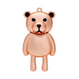 Clé usb Ours acier rose