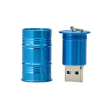 Clé usb tonneau acier