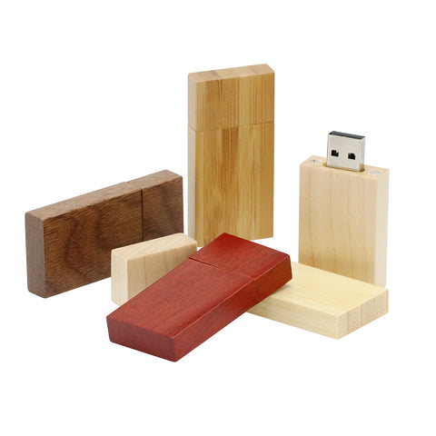 Clé usb classique personnalisable bois  CPB05