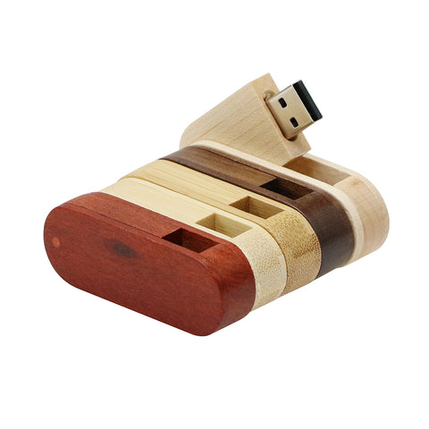 Clé usb classique personnalisable bois  CPB03